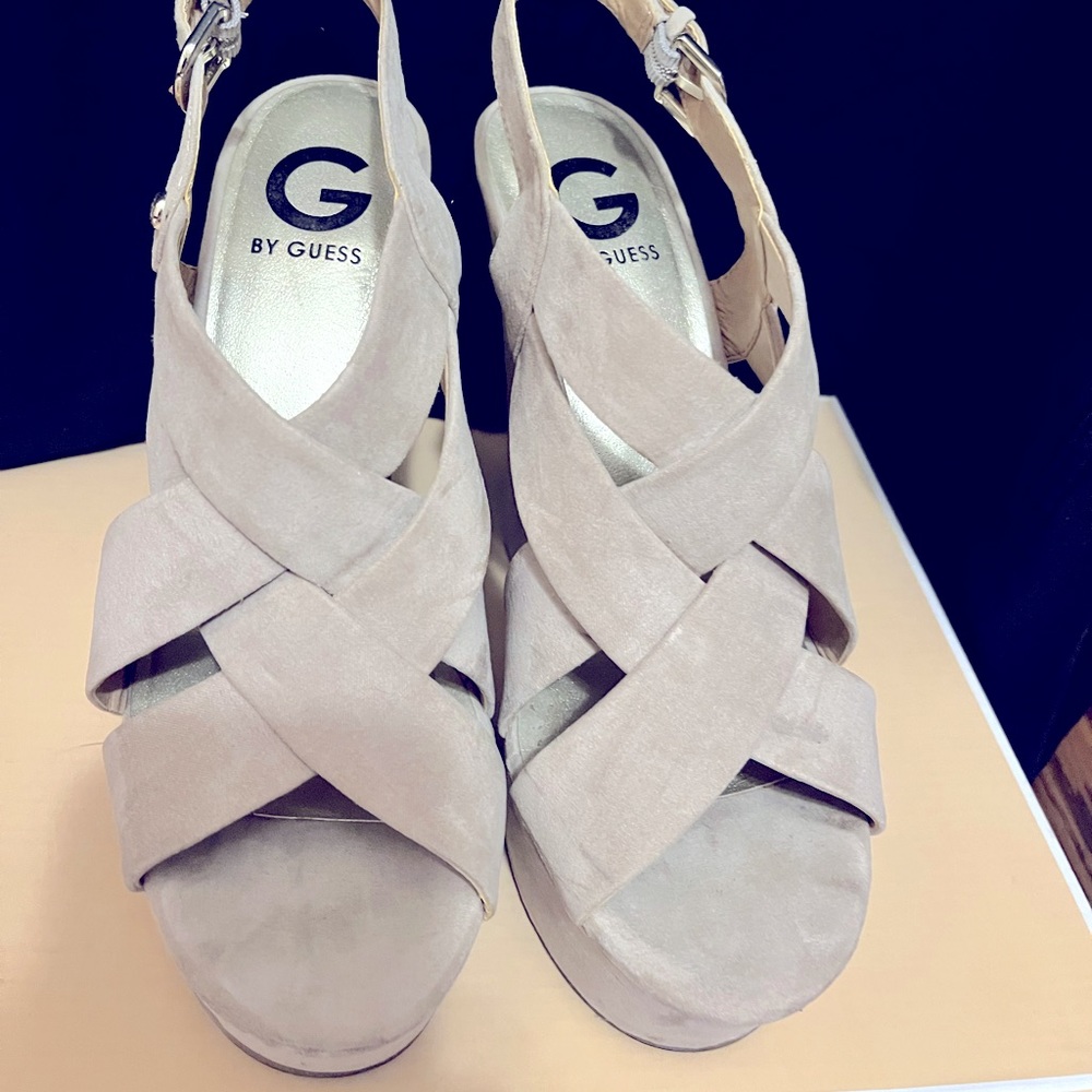 G by Guess Suede Wedge